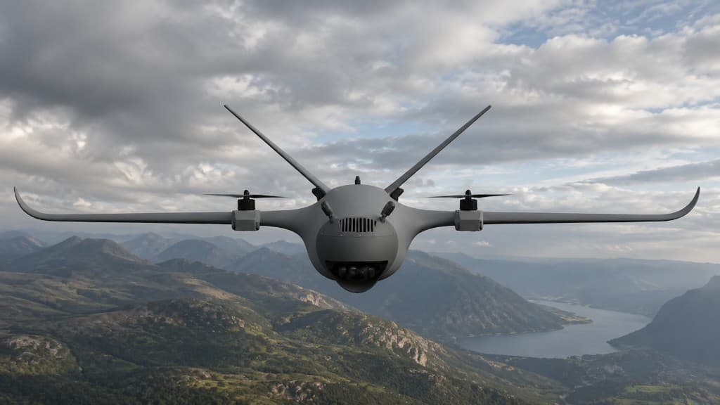 RECON UAV i fjellterreng
